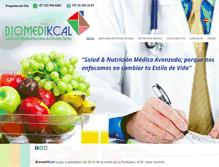 Tablet Screenshot of biomedikcal.com